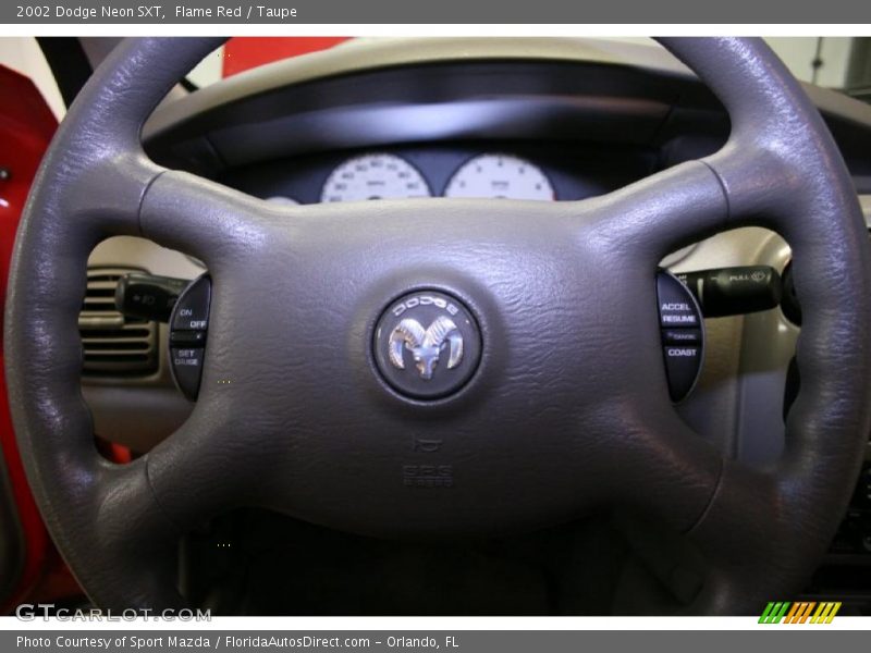 Flame Red / Taupe 2002 Dodge Neon SXT