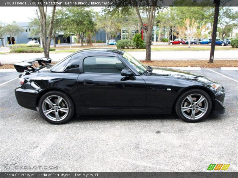 Berlina Black / Black/Yellow 2008 Honda S2000 CR Roadster