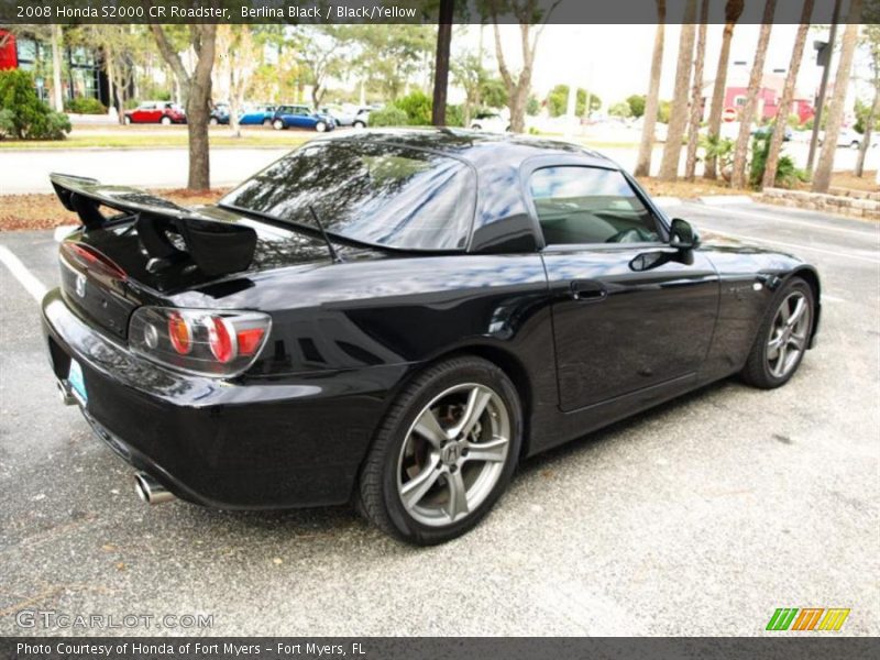 Berlina Black / Black/Yellow 2008 Honda S2000 CR Roadster
