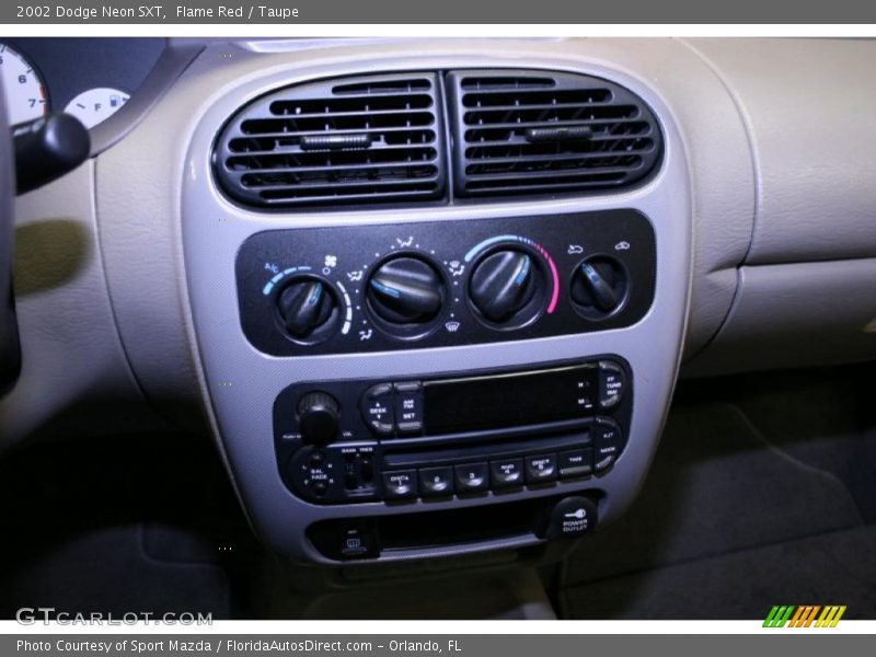Flame Red / Taupe 2002 Dodge Neon SXT