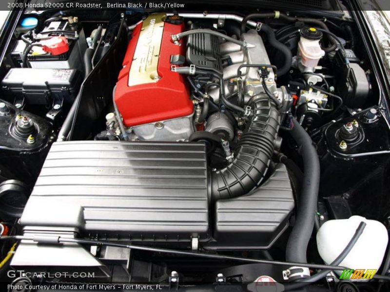 Berlina Black / Black/Yellow 2008 Honda S2000 CR Roadster