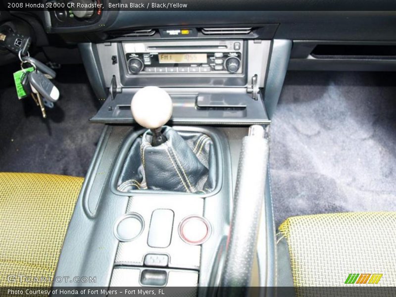 Berlina Black / Black/Yellow 2008 Honda S2000 CR Roadster