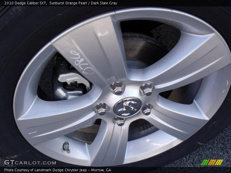 Sunburst Orange Pearl / Dark Slate Gray 2010 Dodge Caliber SXT