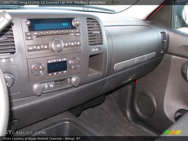 Fire Red / Ebony Black 2007 GMC Sierra 2500HD SLE Extended Cab 4x4