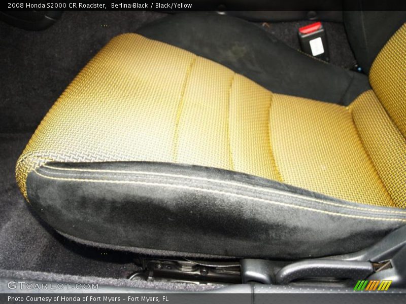 Berlina Black / Black/Yellow 2008 Honda S2000 CR Roadster