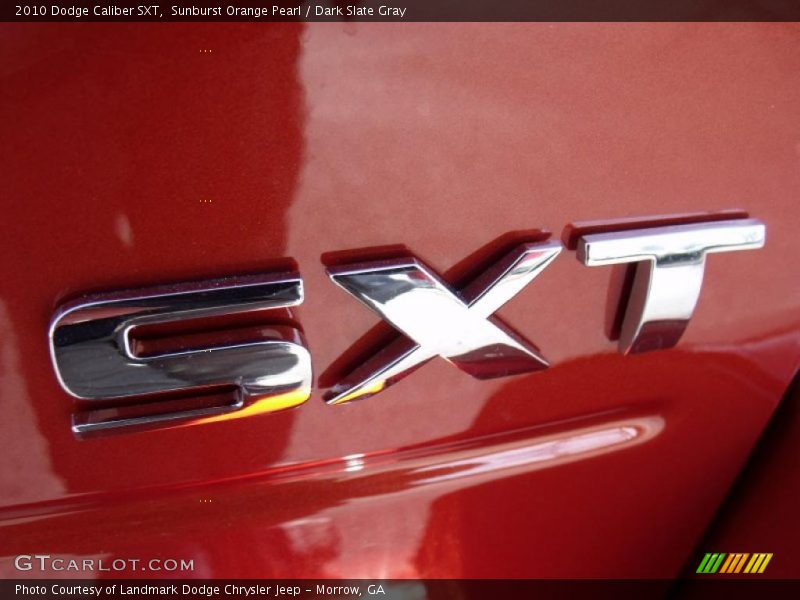 Sunburst Orange Pearl / Dark Slate Gray 2010 Dodge Caliber SXT