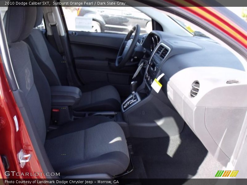 Sunburst Orange Pearl / Dark Slate Gray 2010 Dodge Caliber SXT