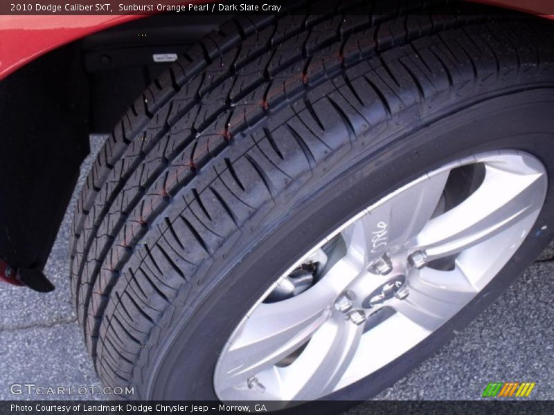 Sunburst Orange Pearl / Dark Slate Gray 2010 Dodge Caliber SXT