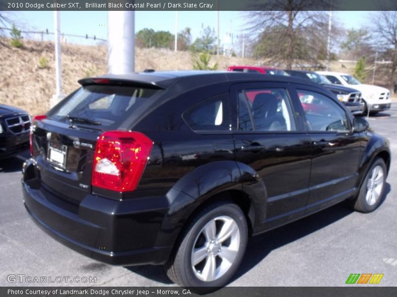Brilliant Black Crystal Pearl / Dark Slate Gray 2010 Dodge Caliber SXT