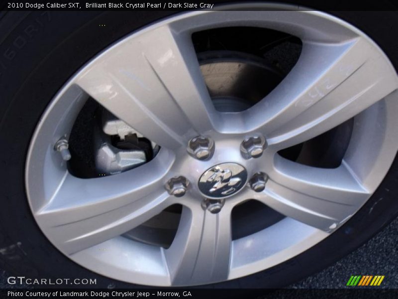 Brilliant Black Crystal Pearl / Dark Slate Gray 2010 Dodge Caliber SXT