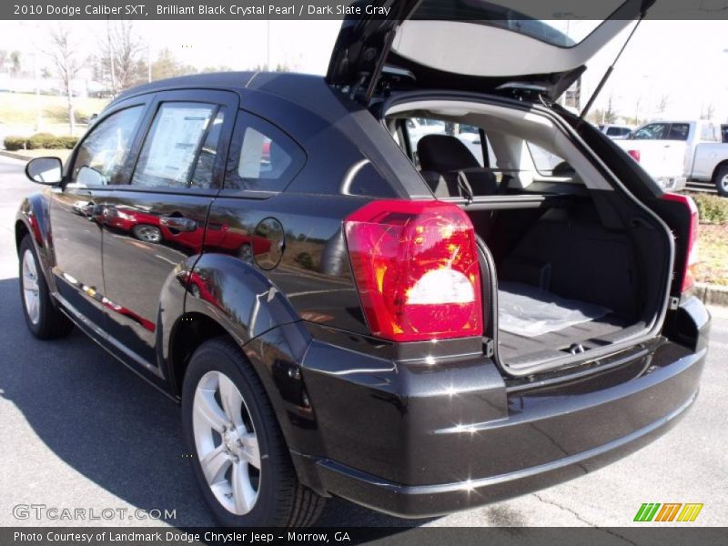 Brilliant Black Crystal Pearl / Dark Slate Gray 2010 Dodge Caliber SXT