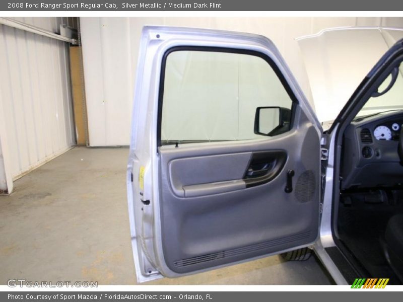 Silver Metallic / Medium Dark Flint 2008 Ford Ranger Sport Regular Cab