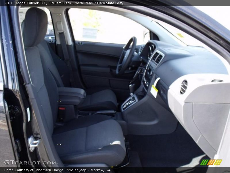 Brilliant Black Crystal Pearl / Dark Slate Gray 2010 Dodge Caliber SXT