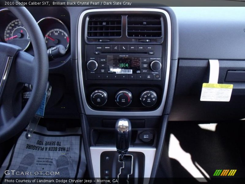 Brilliant Black Crystal Pearl / Dark Slate Gray 2010 Dodge Caliber SXT