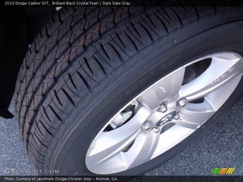 Brilliant Black Crystal Pearl / Dark Slate Gray 2010 Dodge Caliber SXT