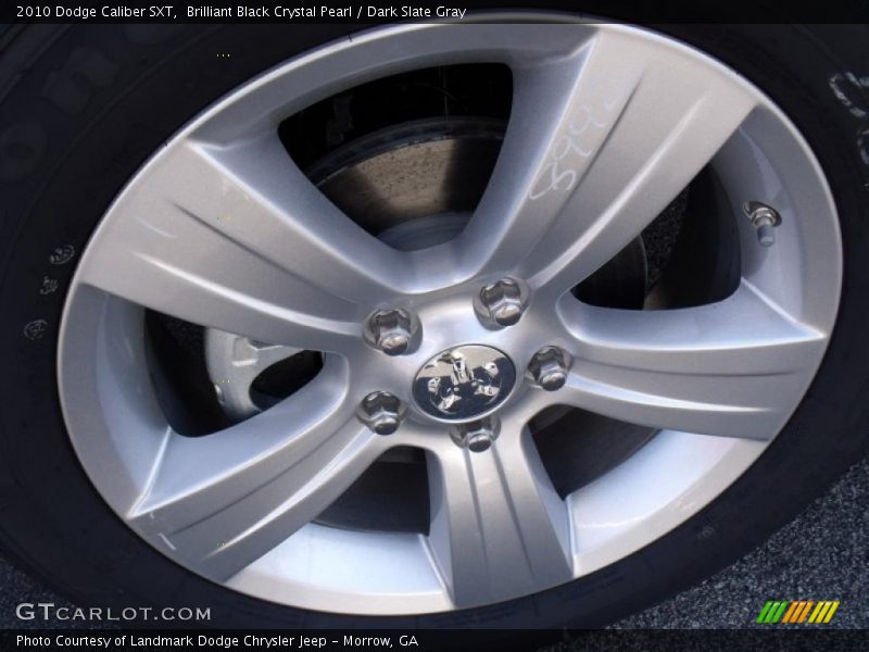 Brilliant Black Crystal Pearl / Dark Slate Gray 2010 Dodge Caliber SXT