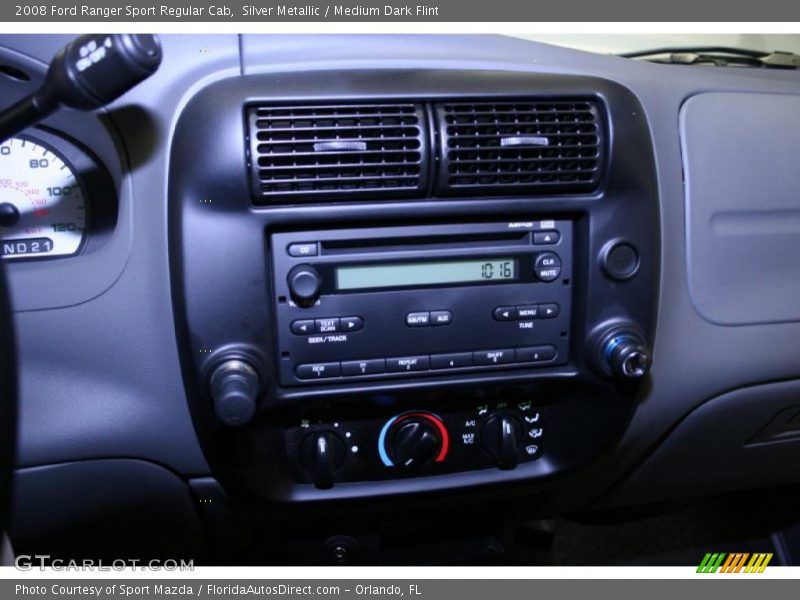 Silver Metallic / Medium Dark Flint 2008 Ford Ranger Sport Regular Cab