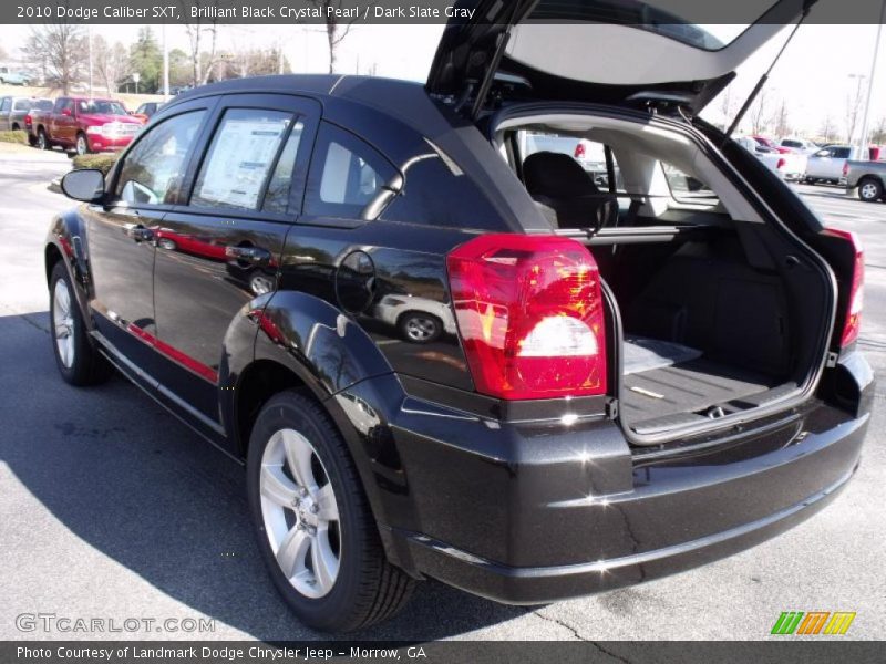 Brilliant Black Crystal Pearl / Dark Slate Gray 2010 Dodge Caliber SXT
