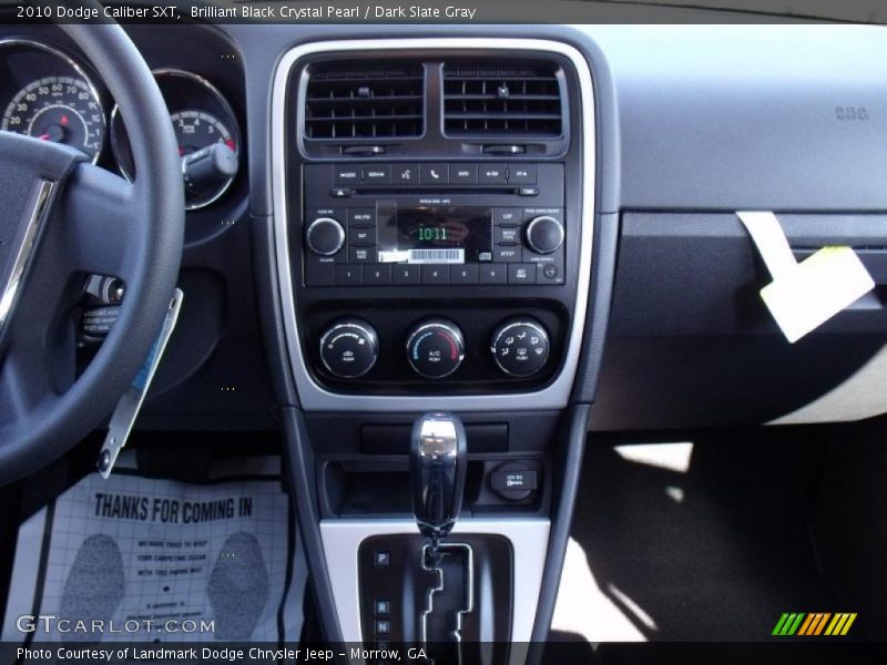 Brilliant Black Crystal Pearl / Dark Slate Gray 2010 Dodge Caliber SXT