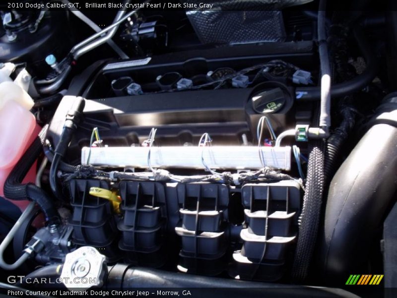Brilliant Black Crystal Pearl / Dark Slate Gray 2010 Dodge Caliber SXT