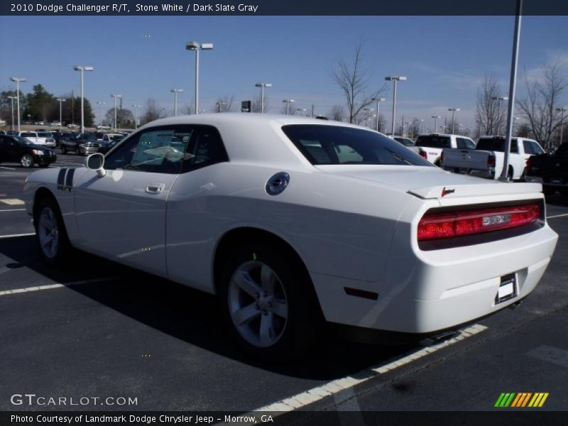 Stone White / Dark Slate Gray 2010 Dodge Challenger R/T