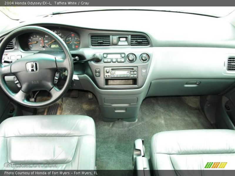 Taffeta White / Gray 2004 Honda Odyssey EX-L