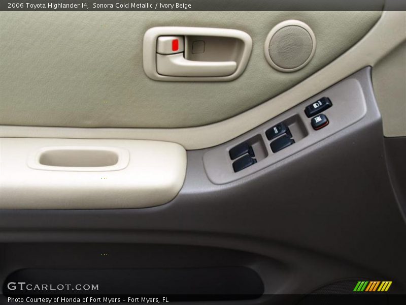 Sonora Gold Metallic / Ivory Beige 2006 Toyota Highlander I4