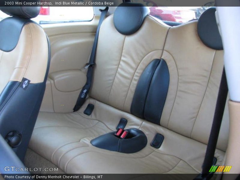 Indi Blue Metallic / Cordoba Beige 2003 Mini Cooper Hardtop