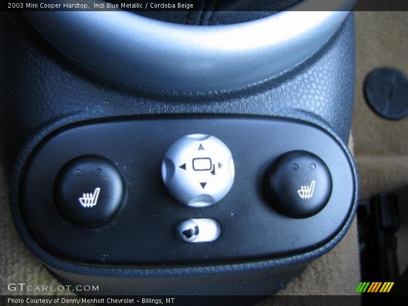 Indi Blue Metallic / Cordoba Beige 2003 Mini Cooper Hardtop