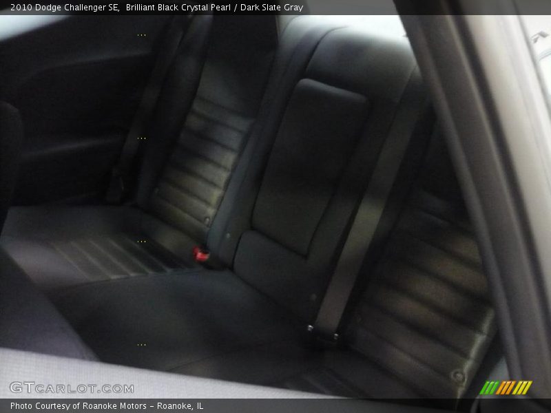 Brilliant Black Crystal Pearl / Dark Slate Gray 2010 Dodge Challenger SE
