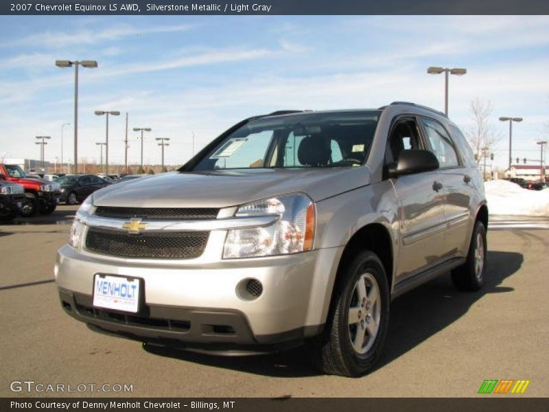 Silverstone Metallic / Light Gray 2007 Chevrolet Equinox LS AWD