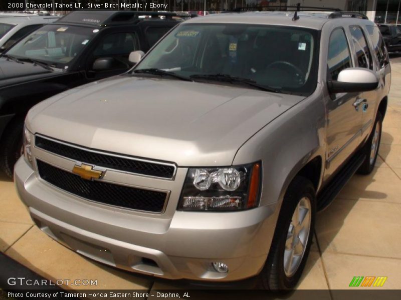 Silver Birch Metallic / Ebony 2008 Chevrolet Tahoe LT