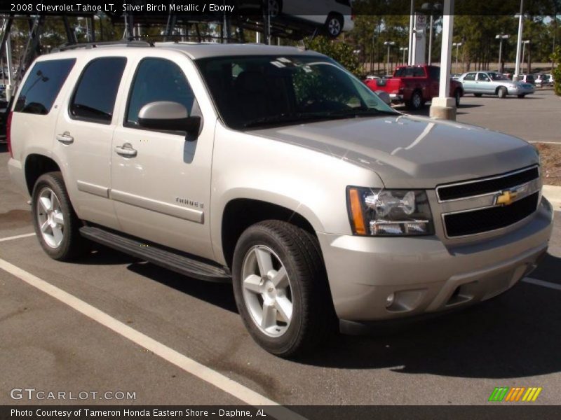 Silver Birch Metallic / Ebony 2008 Chevrolet Tahoe LT