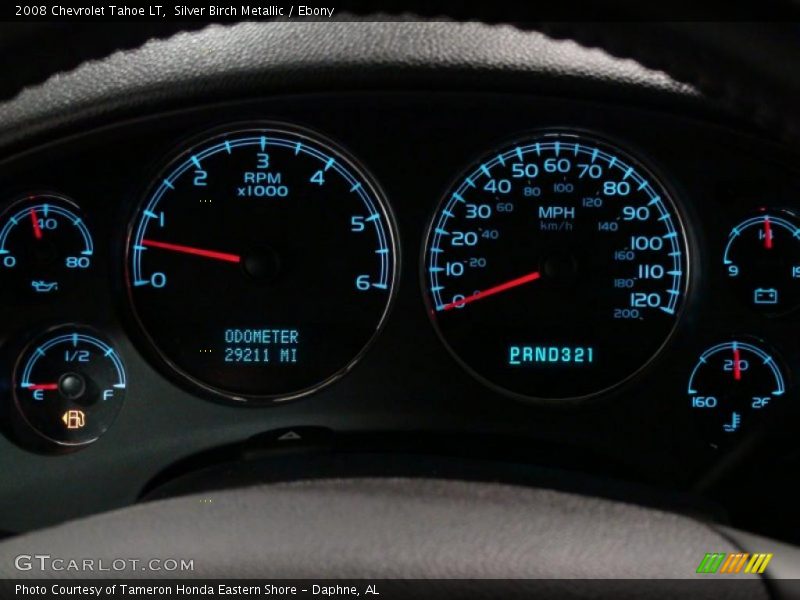 Silver Birch Metallic / Ebony 2008 Chevrolet Tahoe LT