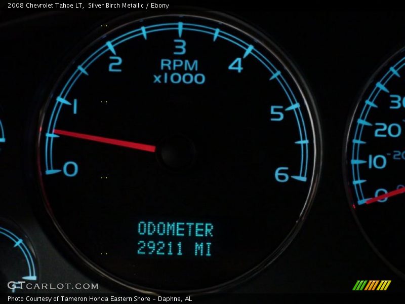 Silver Birch Metallic / Ebony 2008 Chevrolet Tahoe LT