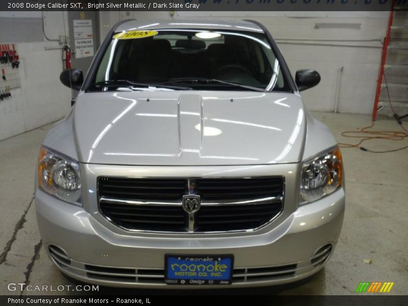 Bright Silver Metallic / Dark Slate Gray 2008 Dodge Caliber SXT