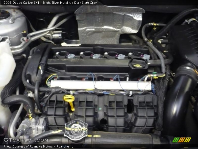 Bright Silver Metallic / Dark Slate Gray 2008 Dodge Caliber SXT