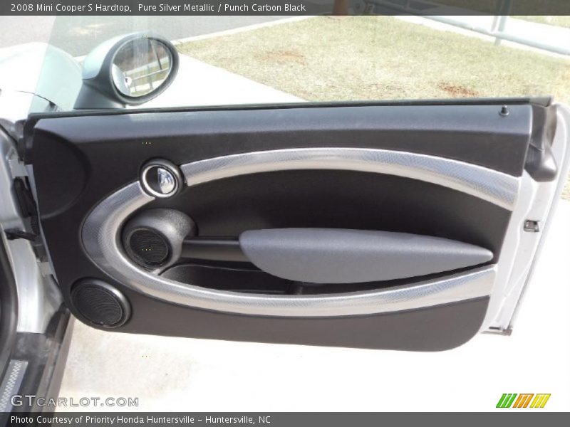 Pure Silver Metallic / Punch Carbon Black 2008 Mini Cooper S Hardtop