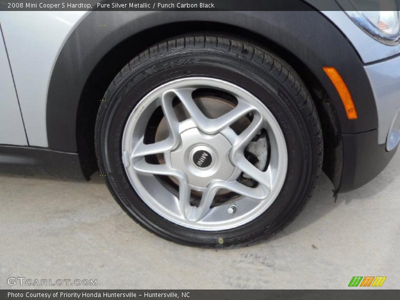 Pure Silver Metallic / Punch Carbon Black 2008 Mini Cooper S Hardtop