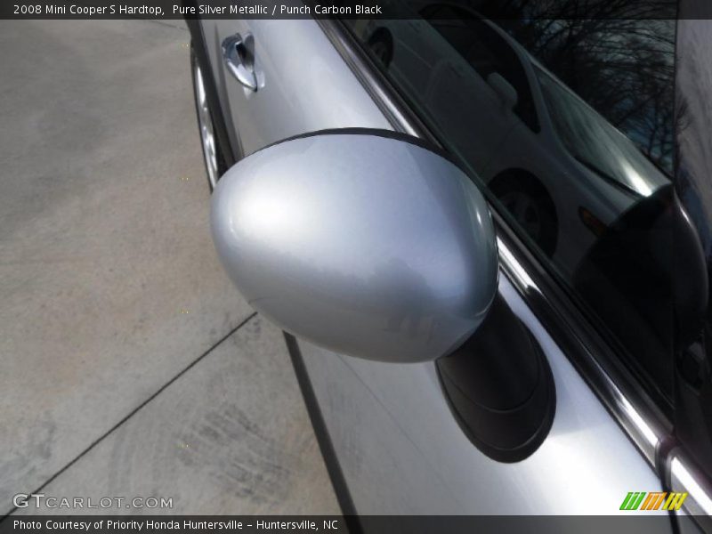 Pure Silver Metallic / Punch Carbon Black 2008 Mini Cooper S Hardtop