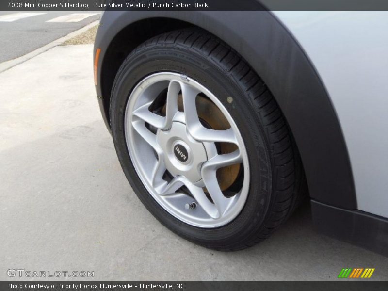 Pure Silver Metallic / Punch Carbon Black 2008 Mini Cooper S Hardtop