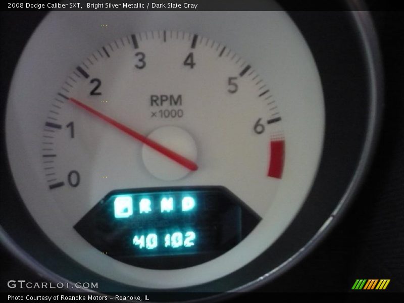 Bright Silver Metallic / Dark Slate Gray 2008 Dodge Caliber SXT