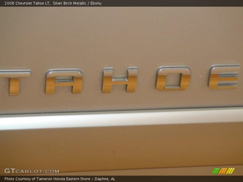 Silver Birch Metallic / Ebony 2008 Chevrolet Tahoe LT