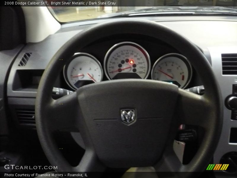 Bright Silver Metallic / Dark Slate Gray 2008 Dodge Caliber SXT