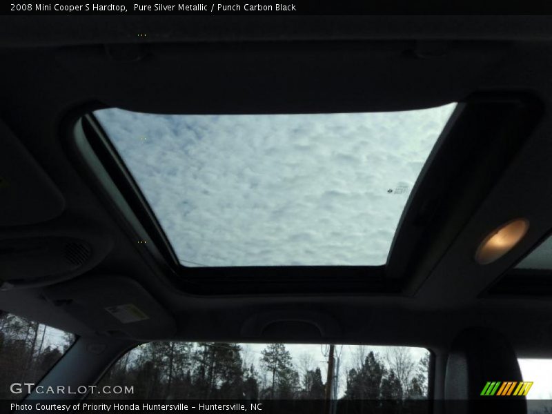 Pure Silver Metallic / Punch Carbon Black 2008 Mini Cooper S Hardtop