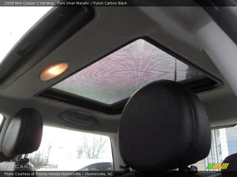 Pure Silver Metallic / Punch Carbon Black 2008 Mini Cooper S Hardtop