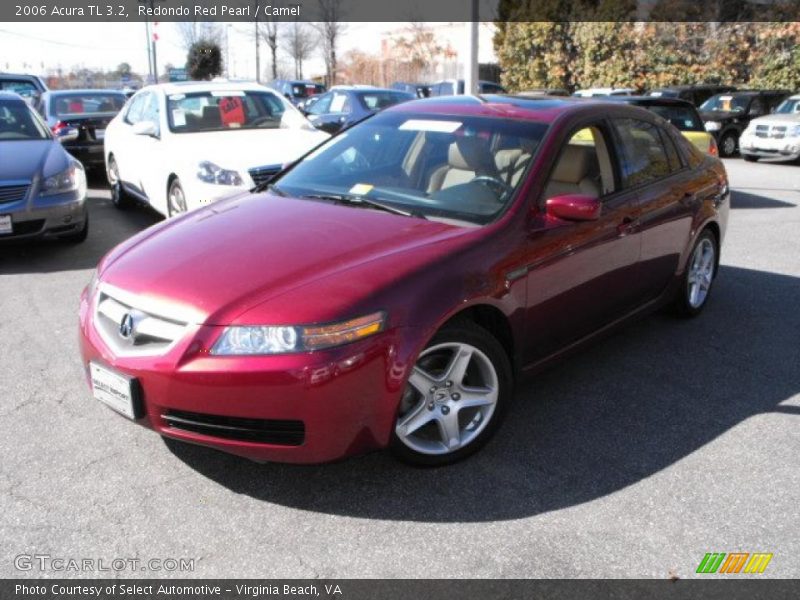 Redondo Red Pearl / Camel 2006 Acura TL 3.2