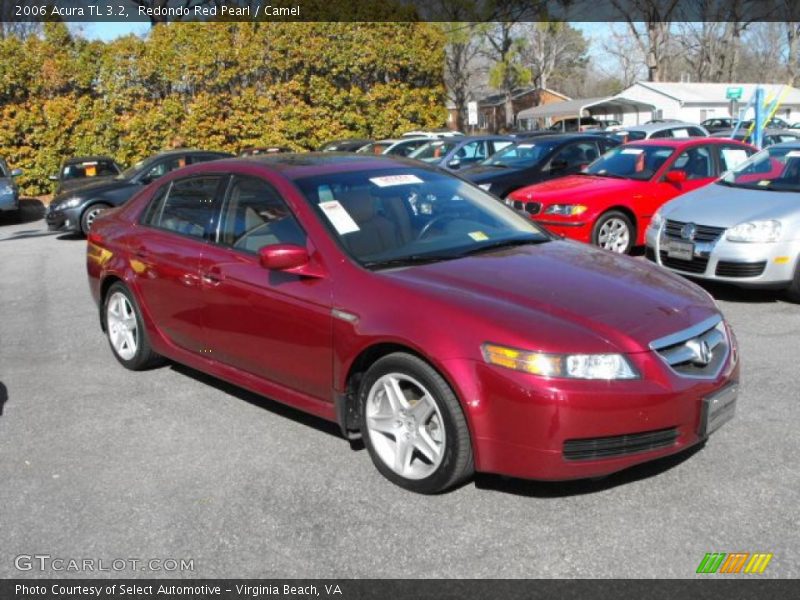 Redondo Red Pearl / Camel 2006 Acura TL 3.2