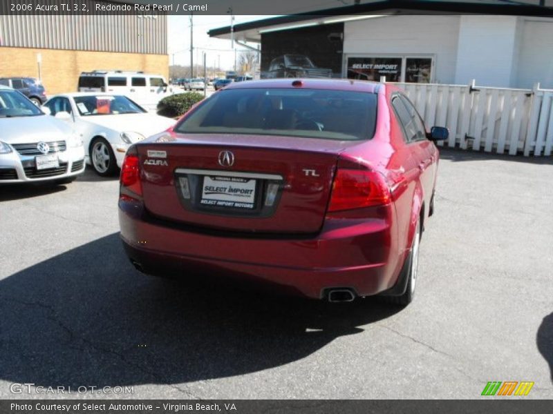 Redondo Red Pearl / Camel 2006 Acura TL 3.2