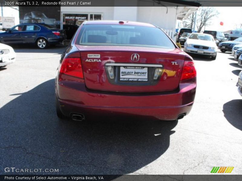 Redondo Red Pearl / Camel 2006 Acura TL 3.2